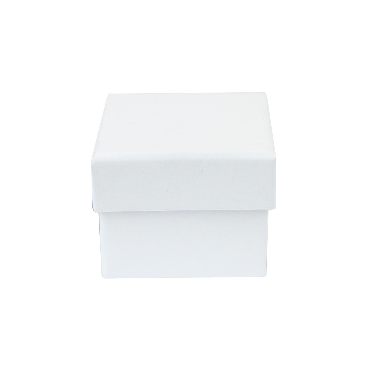 White Cardboard Jewelry Gift Box