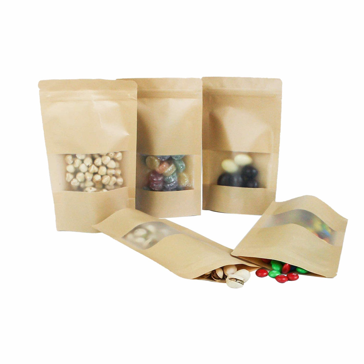 Emartbuy kraft paper snack bag pack