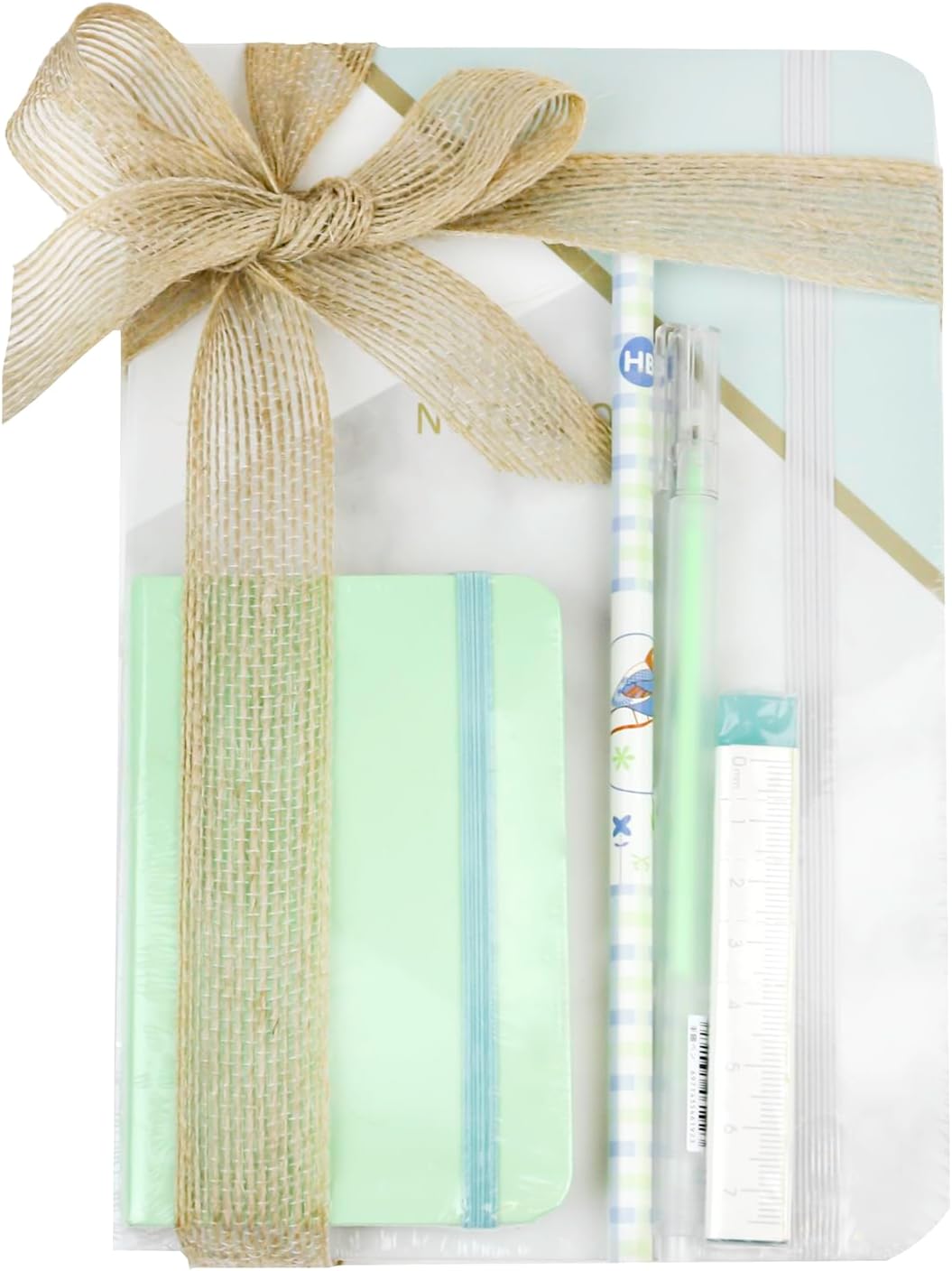 Emartbuy Luxury Stationery Gift Set Grey Marble – A5 Marble
