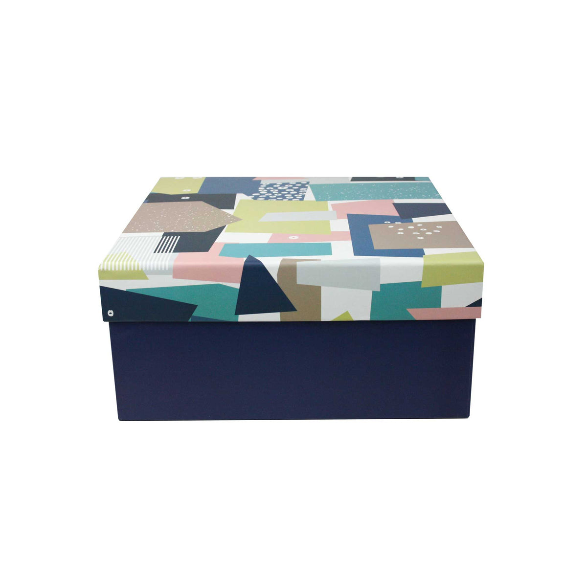 Dark Blue Abstract Gift Box - Single (Sizes Available)