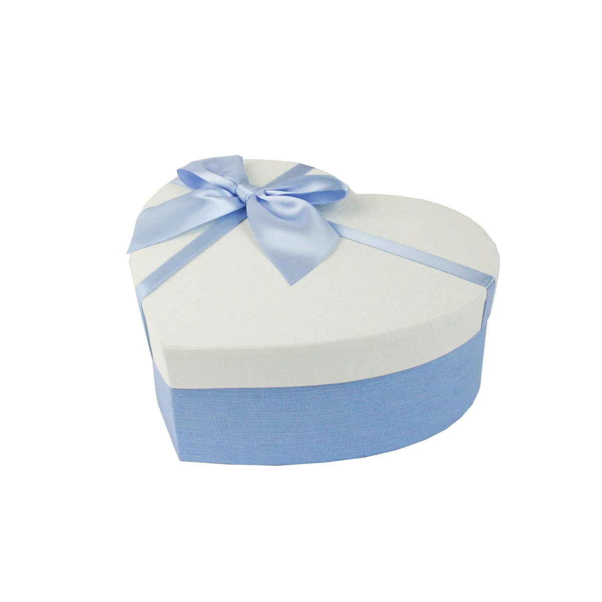 Heart Shaped Blue/White Gift Box