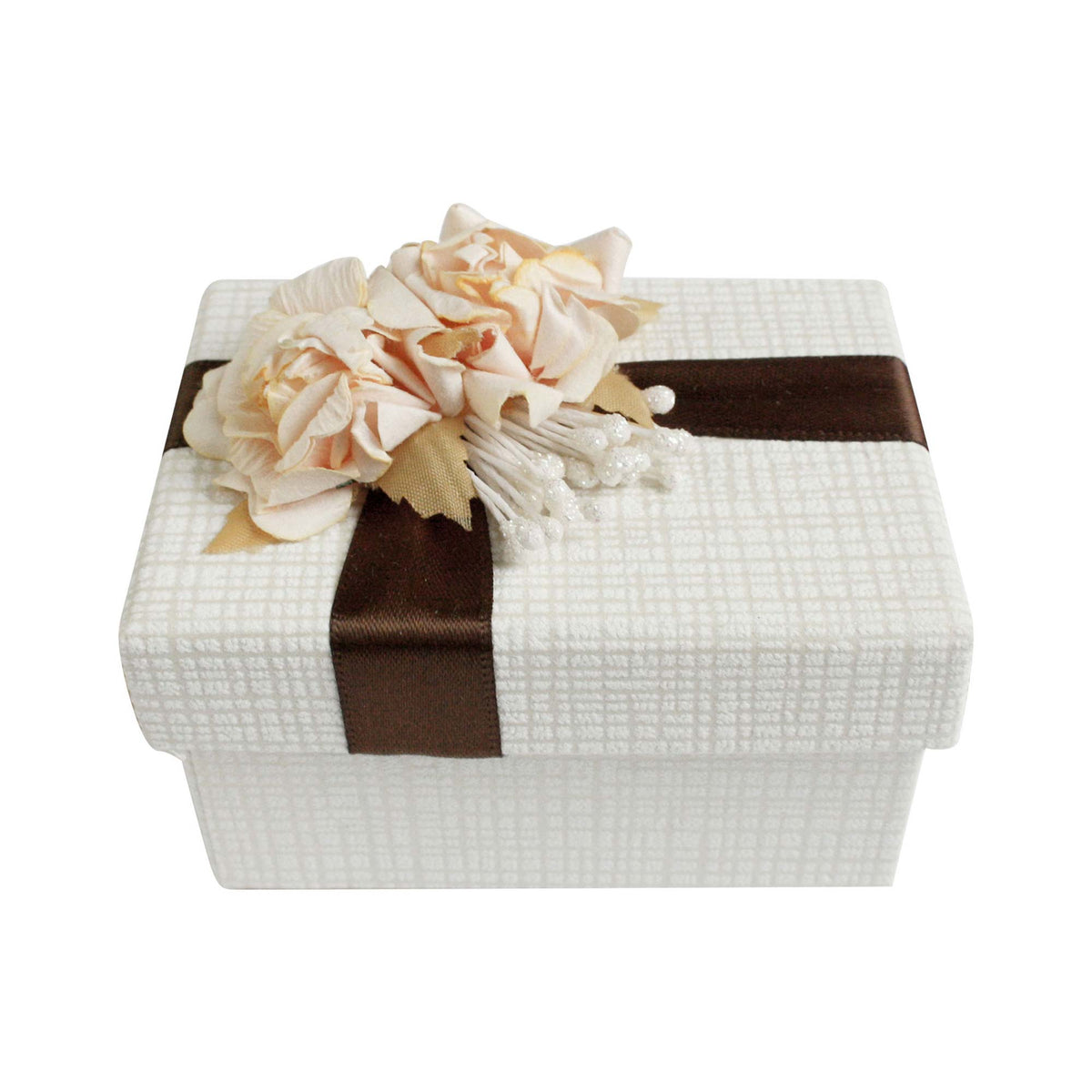 Cream Box with Flower Decoration