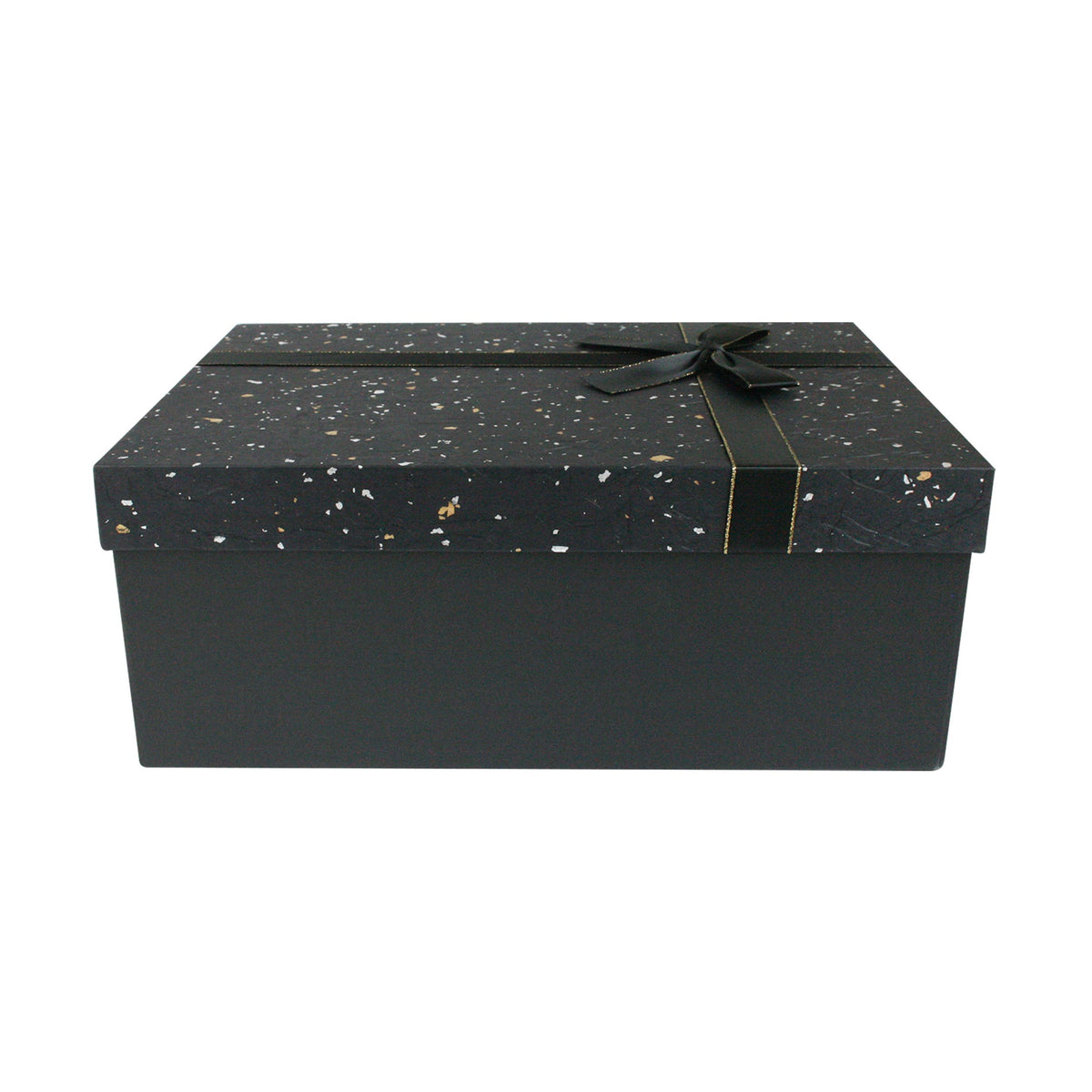 Black Gold Silver Speckled Gift Box - Single (Sizes Available)