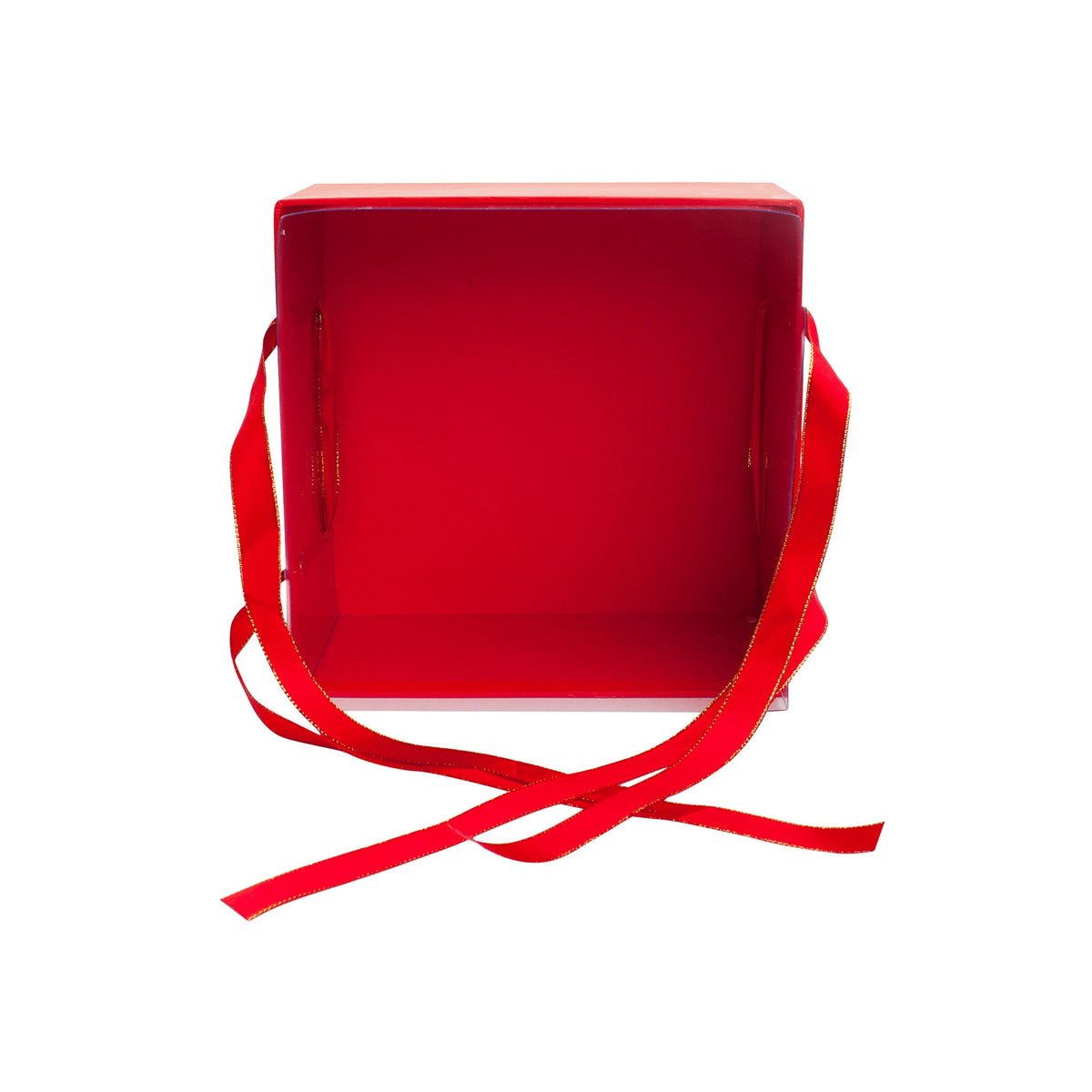 Red gift boxes with Red Interior