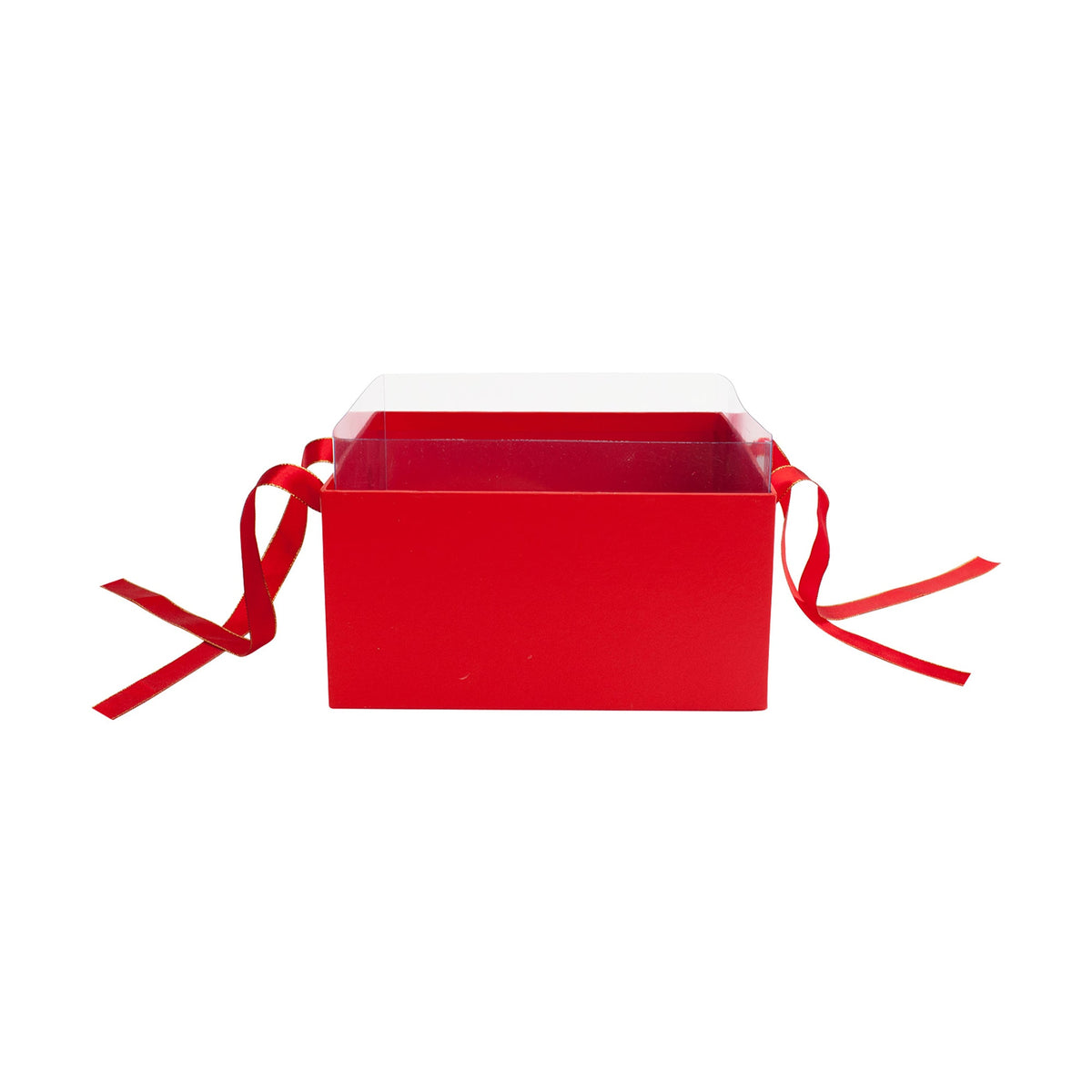 red gift boxes with Ribbon