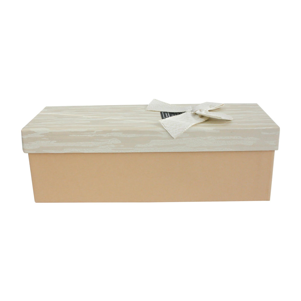 Textured Cream/Beige Gift Box - Single