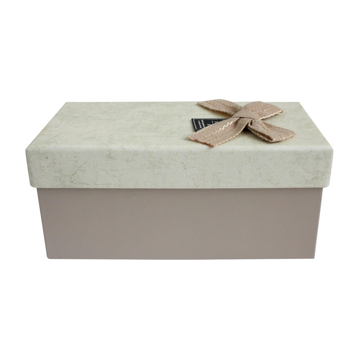 Textured Brown/Beige Gift Box - Single