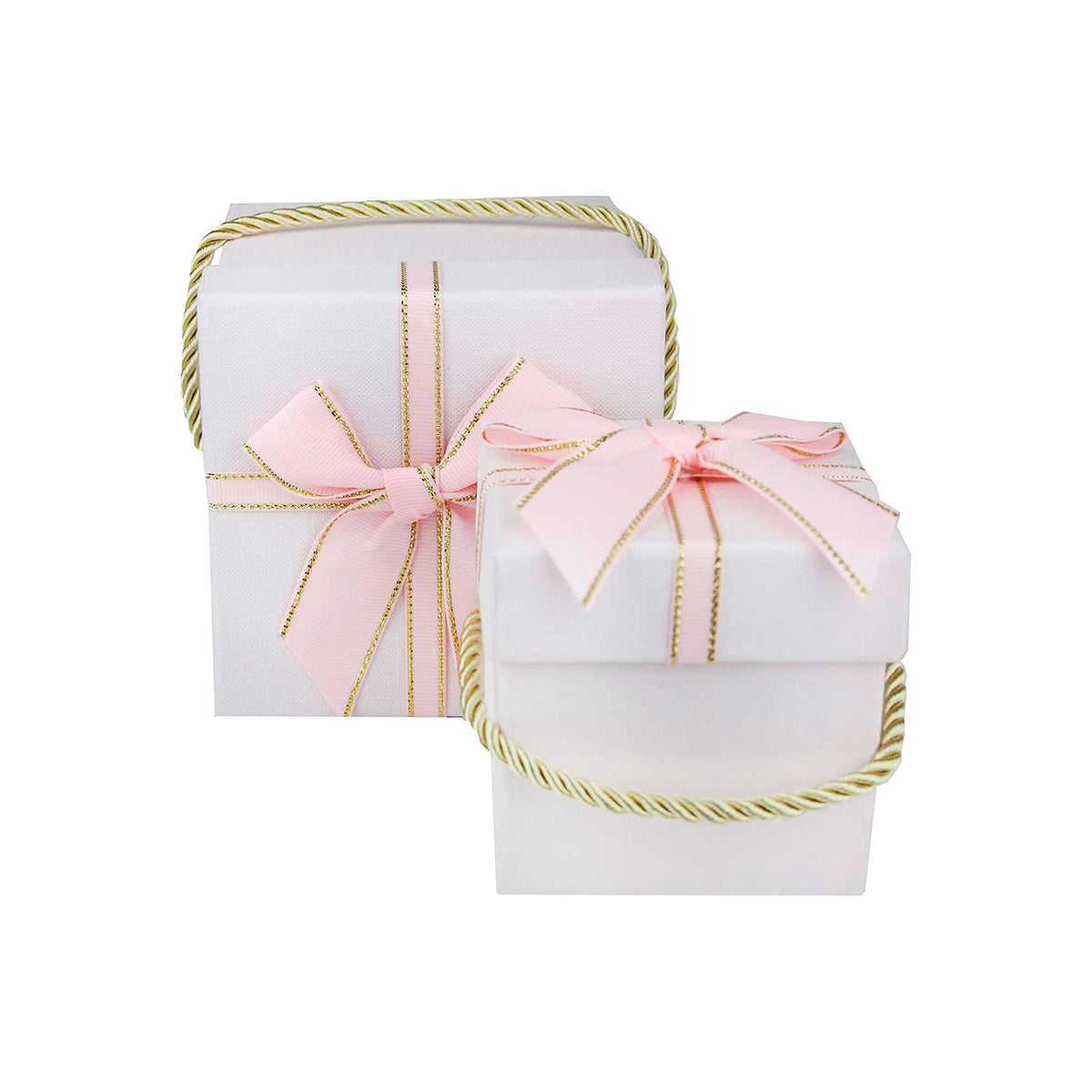 Luxury Pink Gift Boxes - Set of 2