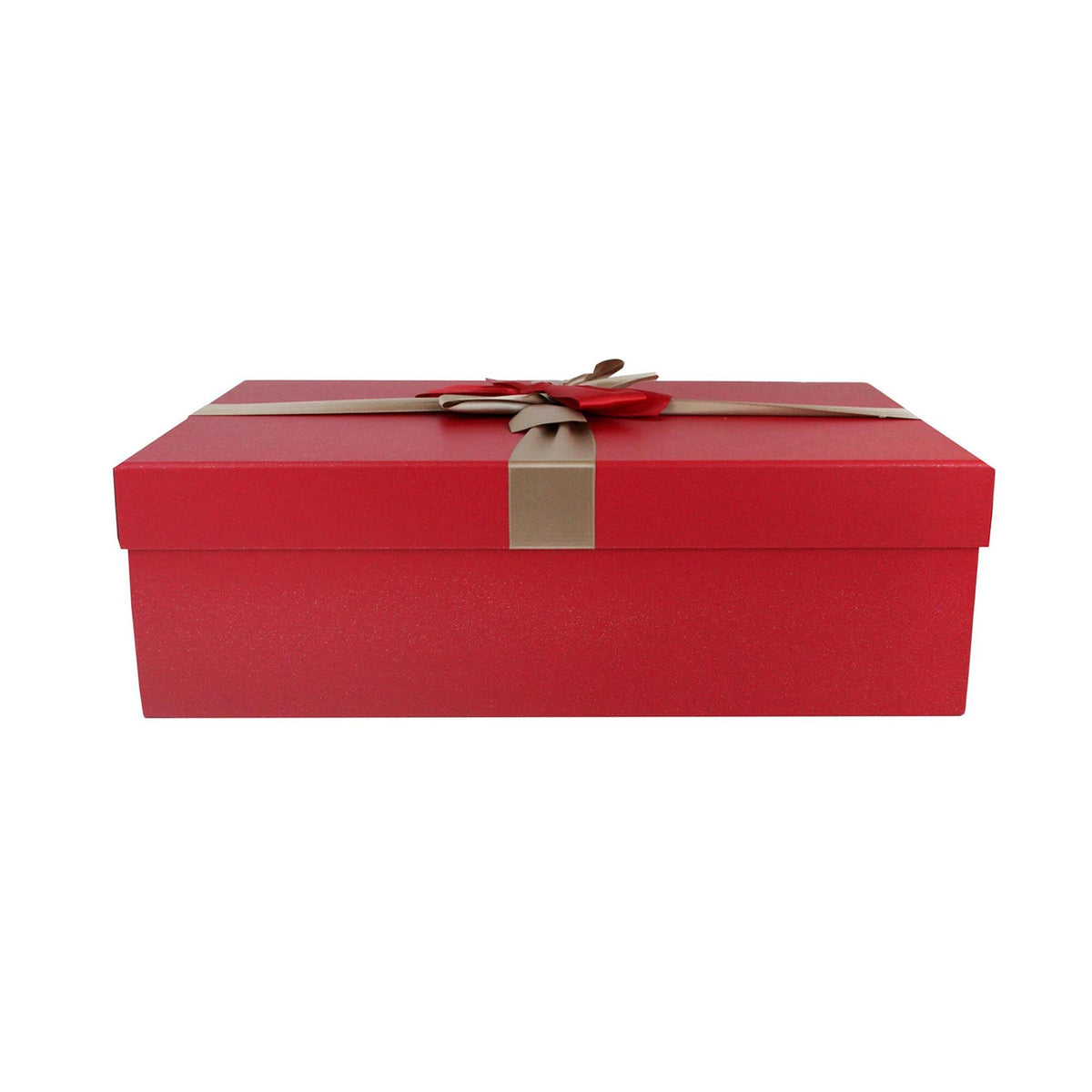 Red Gift Box with Satin Ribbon