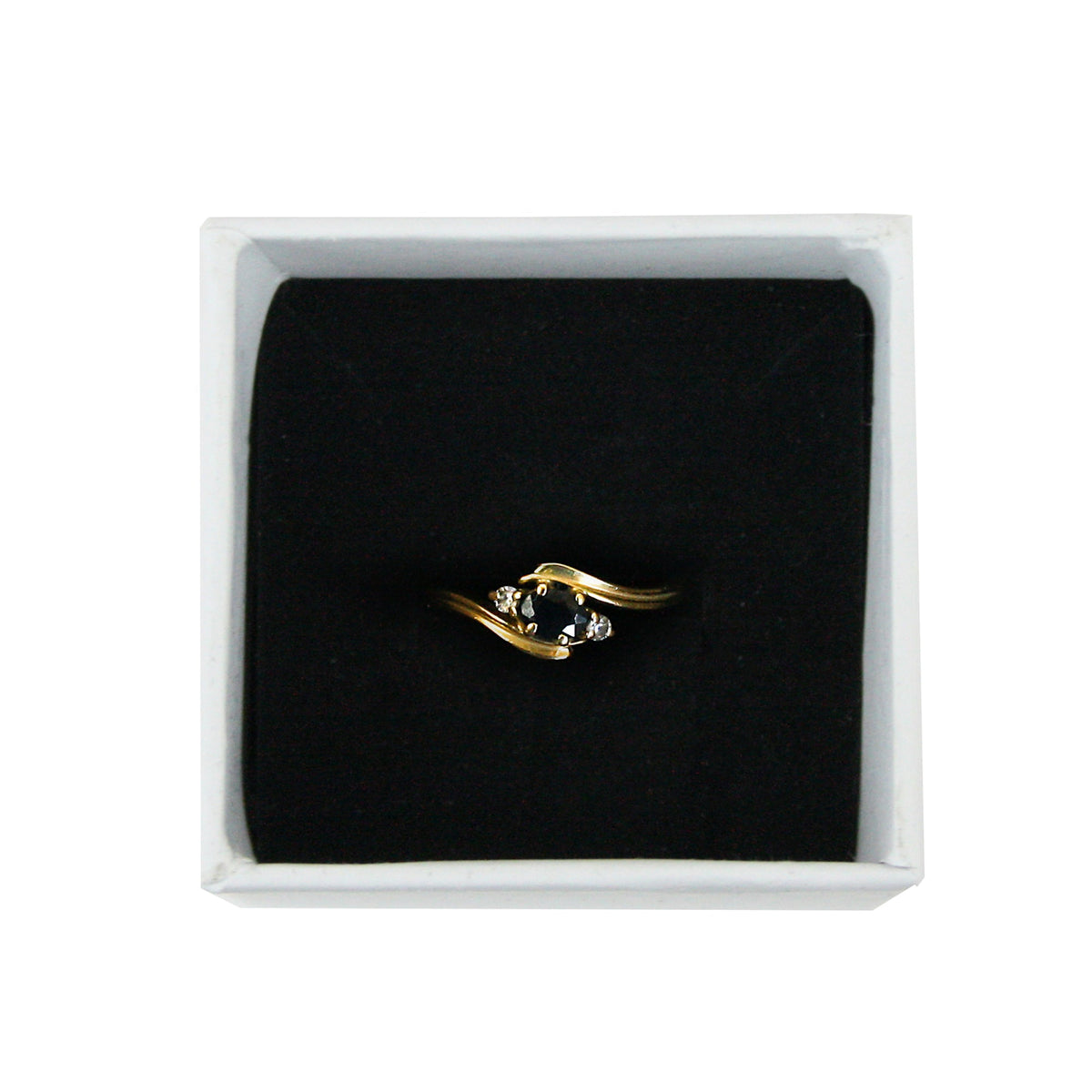 White Jewelry Gift Box with Ring