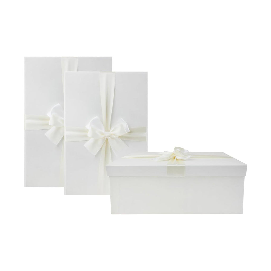 Luxury Oversized Ivory Gift Boxes by Emartbuy - Set of 3 – Komputer ...