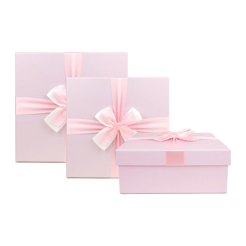 Luxury Baby Pink Gift Boxes for Girls