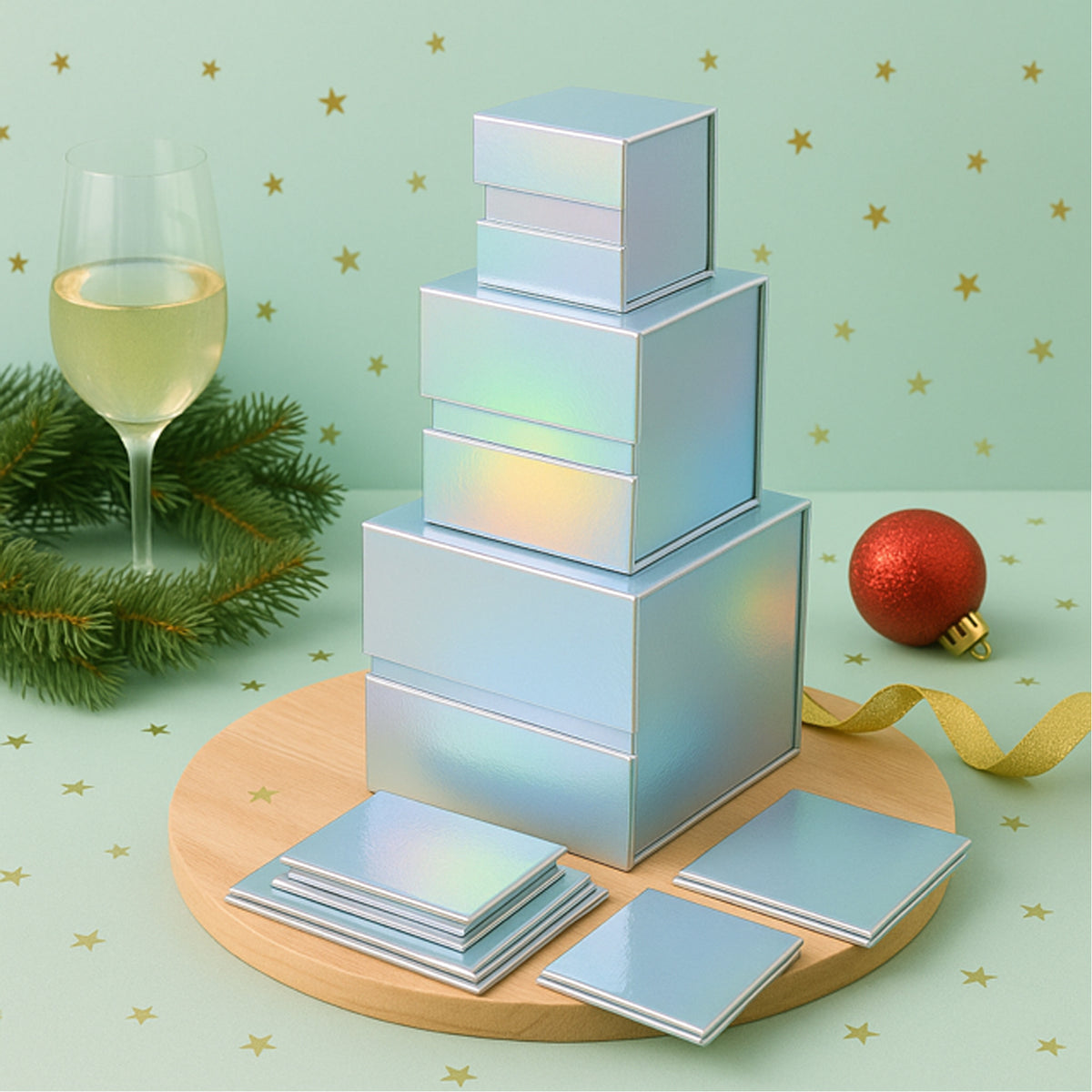 Hologram Magnetic Box - Single (Sizes Available)