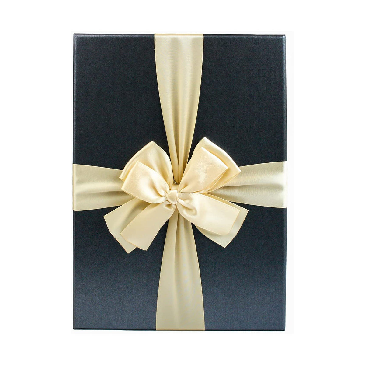 High-Quality Black Gift Box Made from Recycled Paperboard