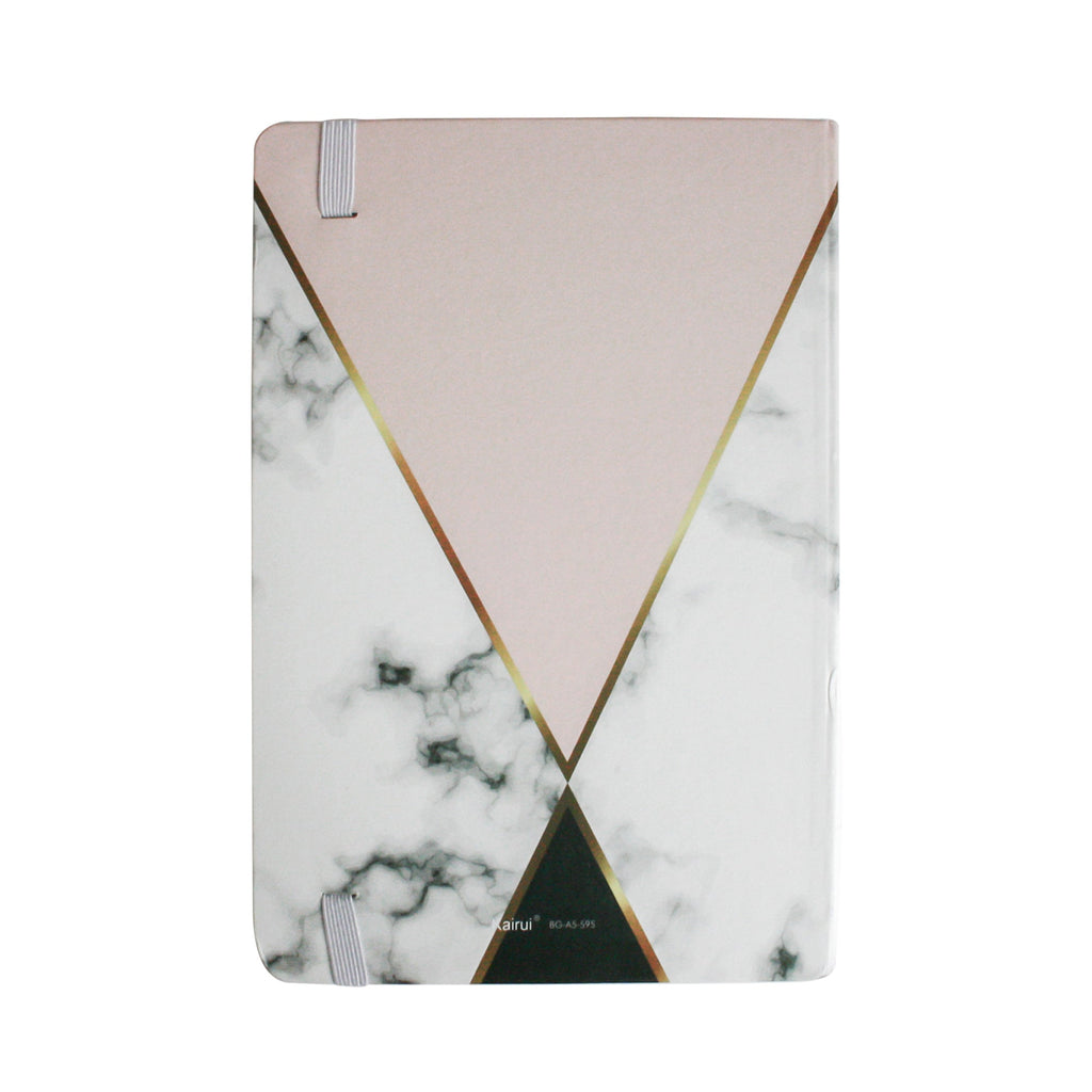 A5 Marble Effect Notebook - Rose Gold ( STANOTE073 )