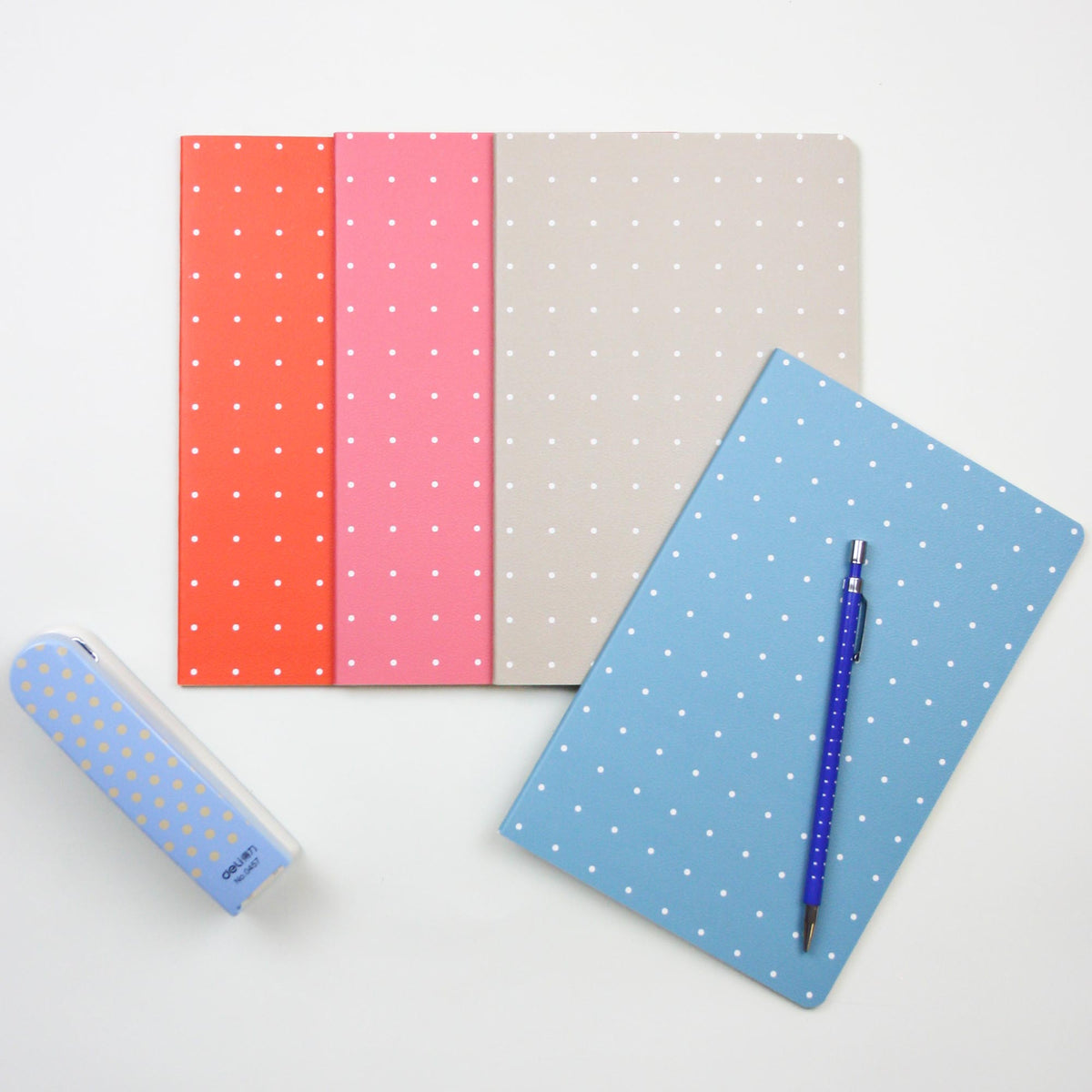 Dots Softcover Notebook - Set of 4 (Sizes Available)