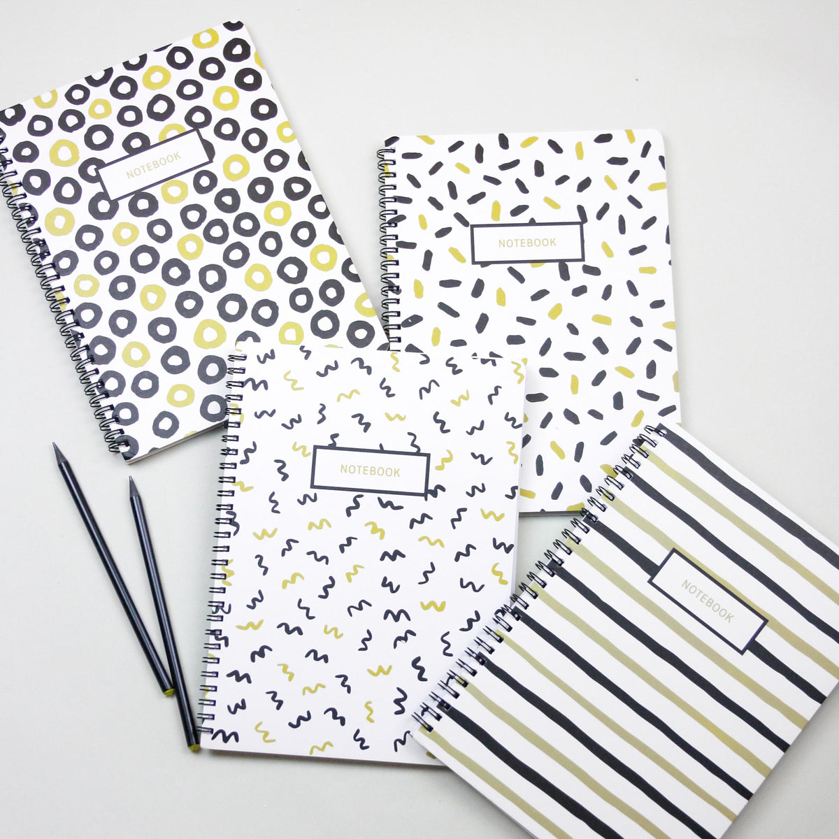 B5 Doodle Spiral Bound Journal Notebook (Designs Available)