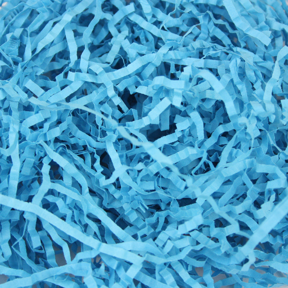 Shredded Tissue Paper for Packaging and Decor - Blue