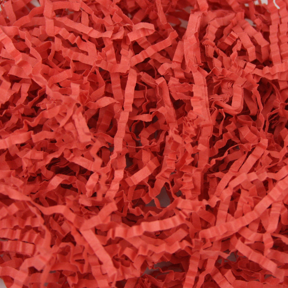 Shredded Tissue Paper for Packaging and Decor - Red