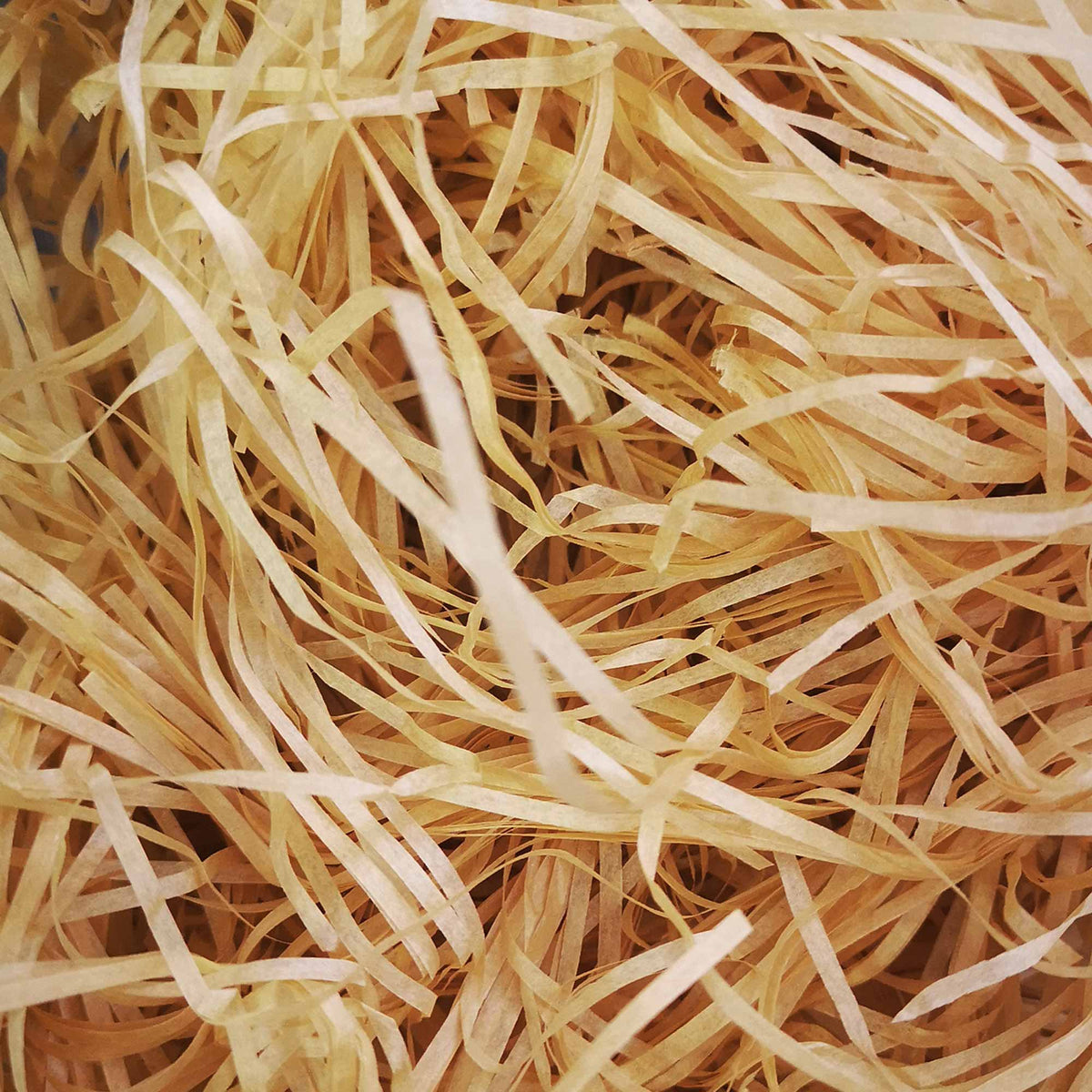 Shredded Tissue Paper for Packaging and Decor - Light Brown