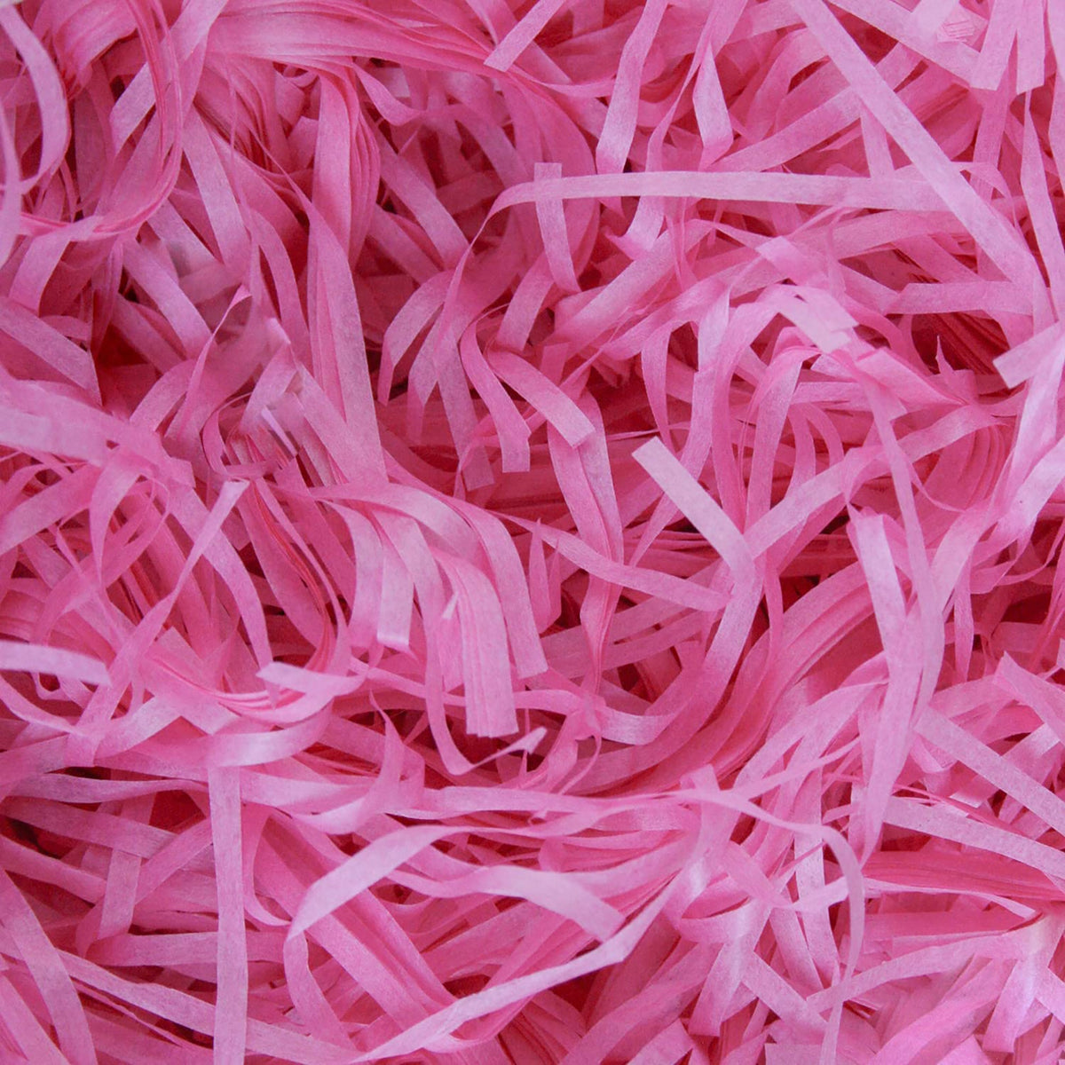 Shredded Tissue Paper for Packaging and Decor - Hot Pink